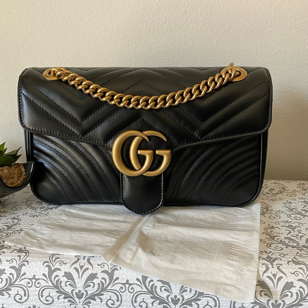 🚫SOLD🚫 Gucci GG Marmont small matelassé shoulder bag